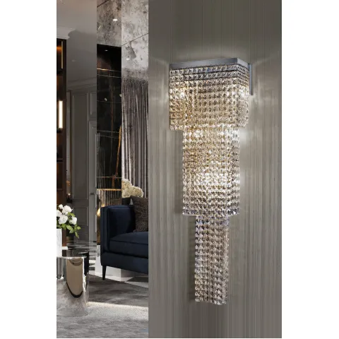 Aplica K-Lighting Rebelo, G9, Crom, 018710C, Portugalia