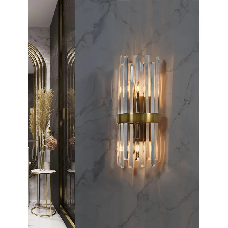 Aplica K-Lighting Liberta, E14, Auriu, 018720G, Portugalia