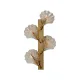 Aplica K-Lighting Concha, E14, Auriu, 018721G, Portugalia