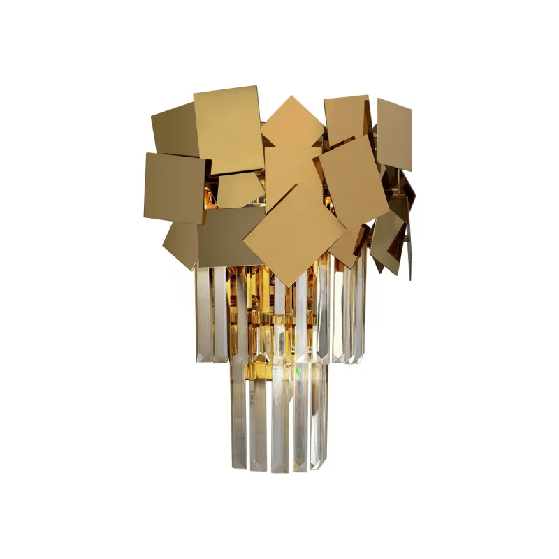 Aplica K-Lighting Hemera, E14, Auriu, 018728G, Portugalia