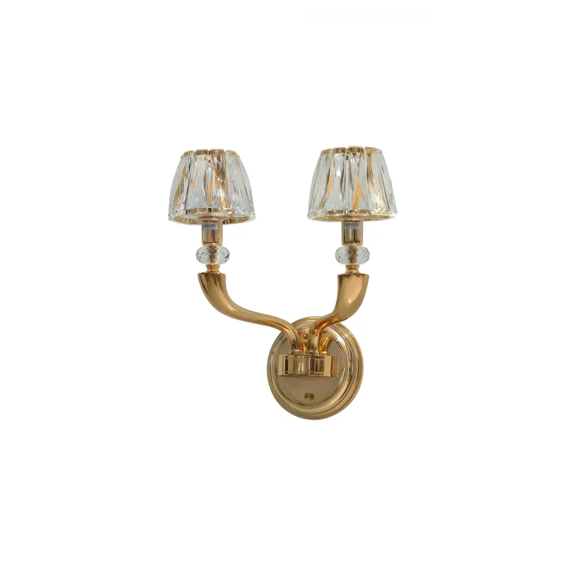 Aplica K-Lighting Teresa, E14, Auriu, 018745G, Portugalia