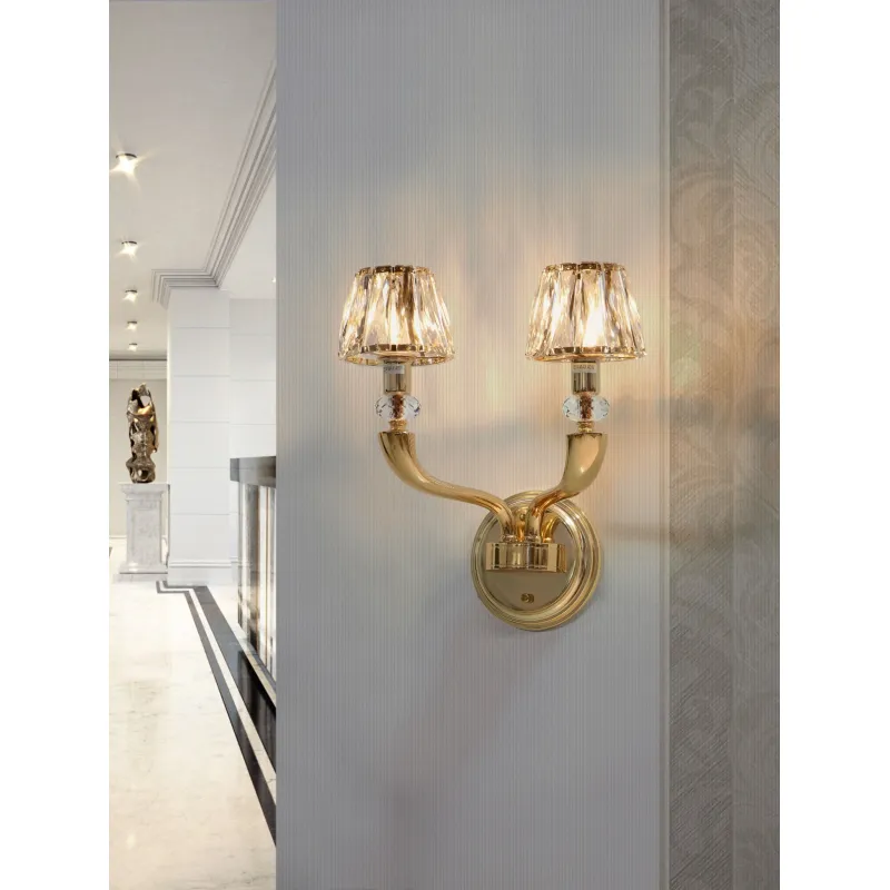 Aplica K-Lighting Teresa, E14, Auriu, 018745G, Portugalia