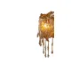 Aplica K-Lighting Sculpture, E14, Auriu, 018789G, Portugalia