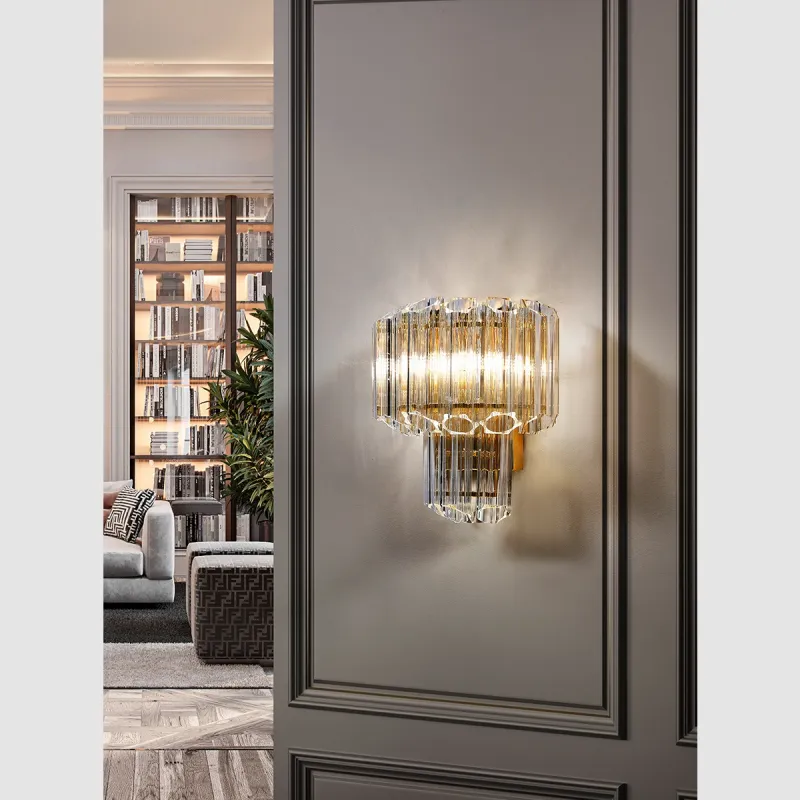 Aplica K-Lighting Lux, E14, Auriu, 018811G, Portugalia