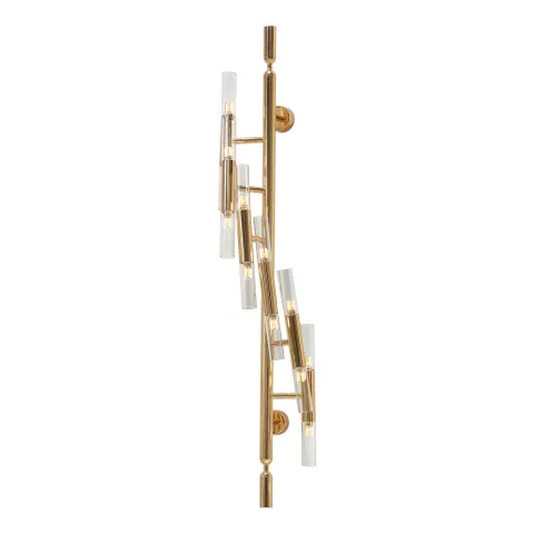 Aplica K-Lighting Crocodile, G4, Auriu, 018812G, Portugalia