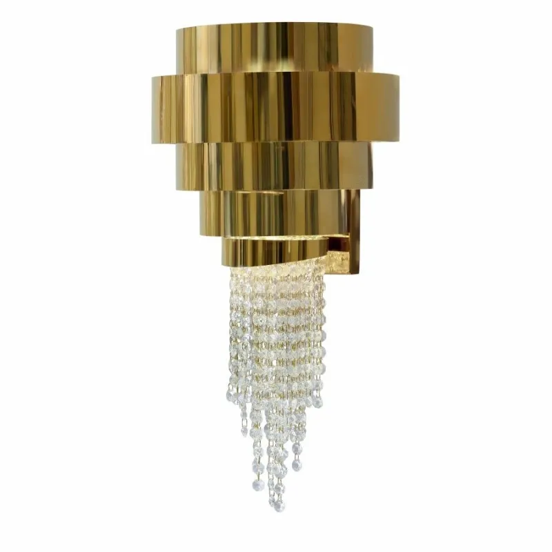 Aplica K-Lighting Baco, E14, Auriu, 018825G, Portugalia