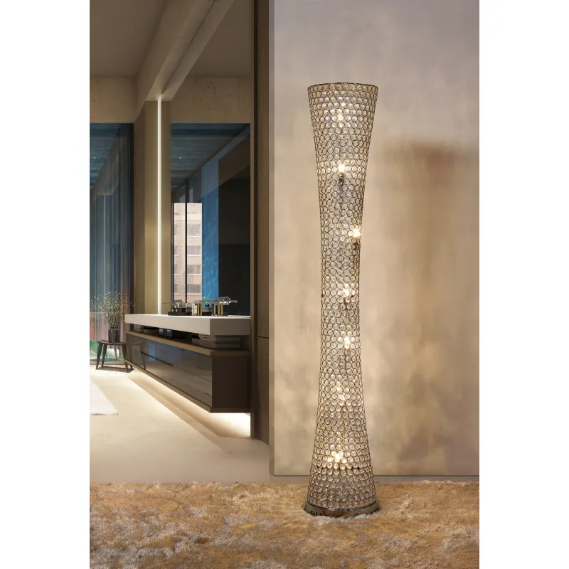 Lampadar K-Lighting Hera, G9, Auriu, 019011C, Portugalia