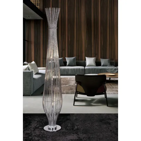 Lampadar K-Lighting Tulipa, G9, Crom, 019024C, Portugalia