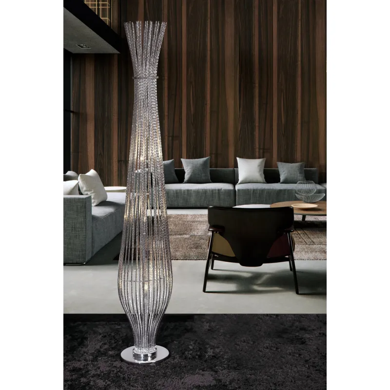 Lampadar K-Lighting Tulipa, G9, Crom, 019024C, Portugalia