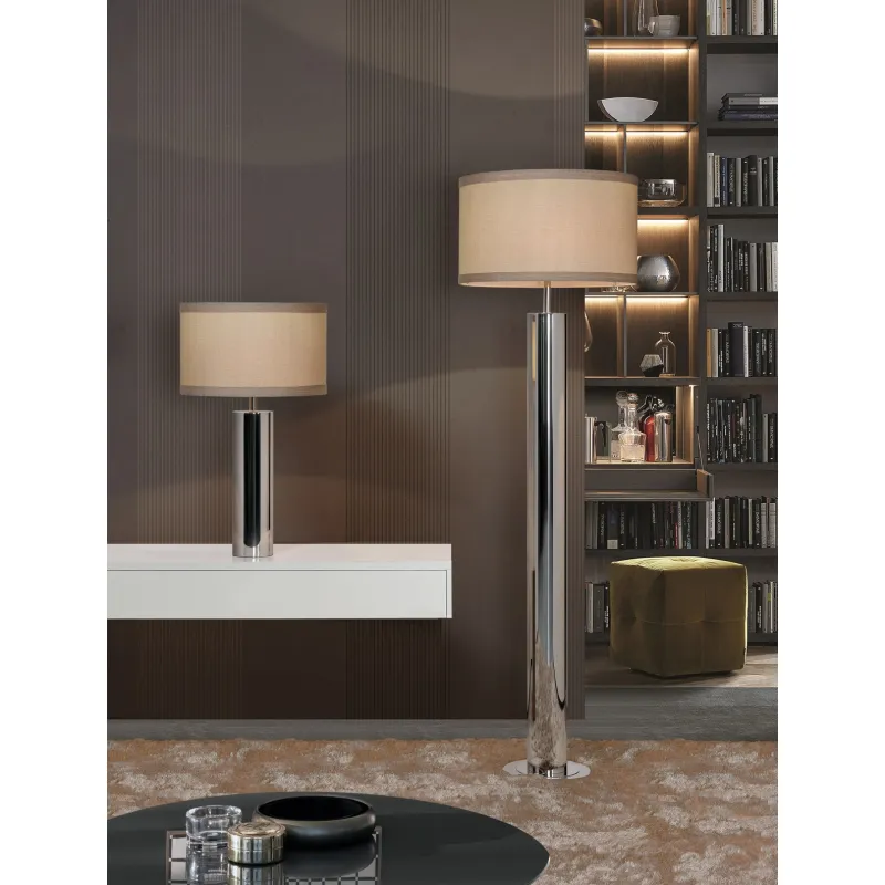 Lampadar K-Lighting Lessismore, E27, Crom, 019039C, Portugalia