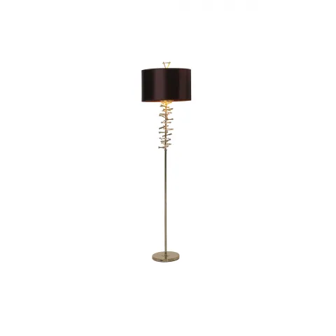 Lampadar K-Lighting Bones, E27, Auriu, 019046G, Portugalia