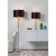 Lampadar K-Lighting Bones, E27, Auriu, 019046G, Portugalia