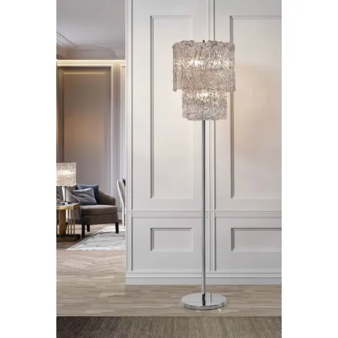 Lampadar K-Lighting Atenas, E14, Crom, 019064C, Portugalia