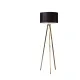 Lampadar K-Lighting Tripe, E27, Auriu, 019069G, Portugalia