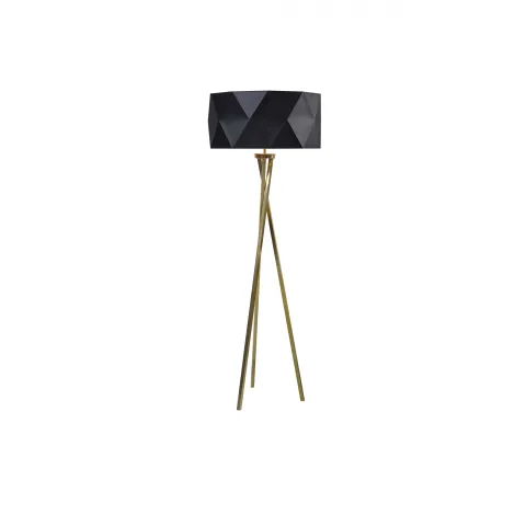 Lampadar K-Lighting Tripe, E27, Auriu, 019069Iog, Portugalia