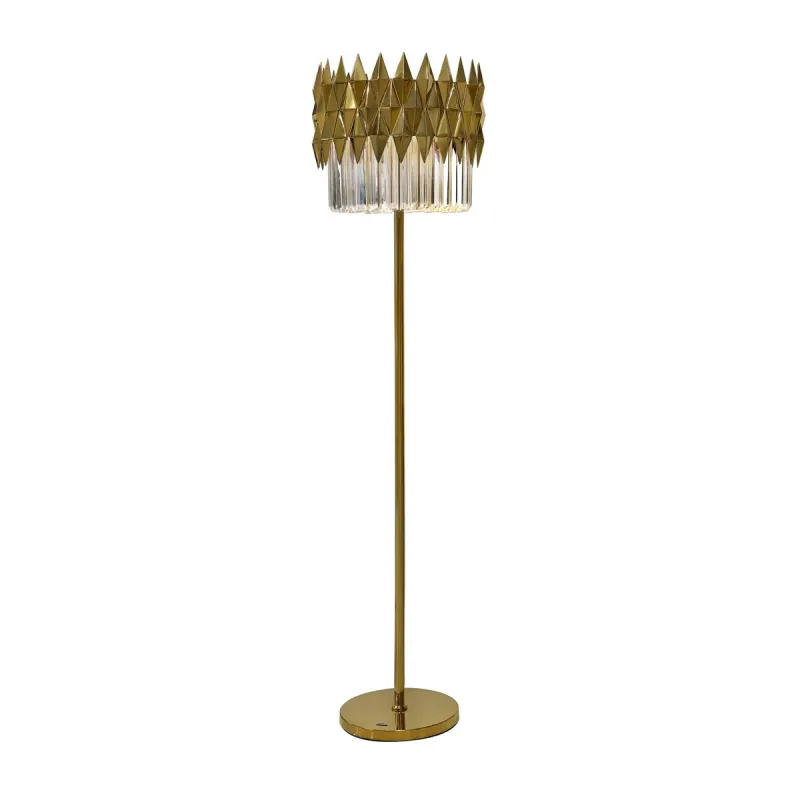 Lampadar K-Lighting Lune, E14, Auriu, 019083G, Portugalia