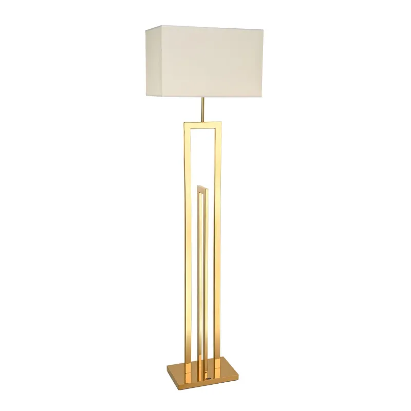 Lampadar K-Lighting Neat, E27, Auriu, 019115G, Portugalia