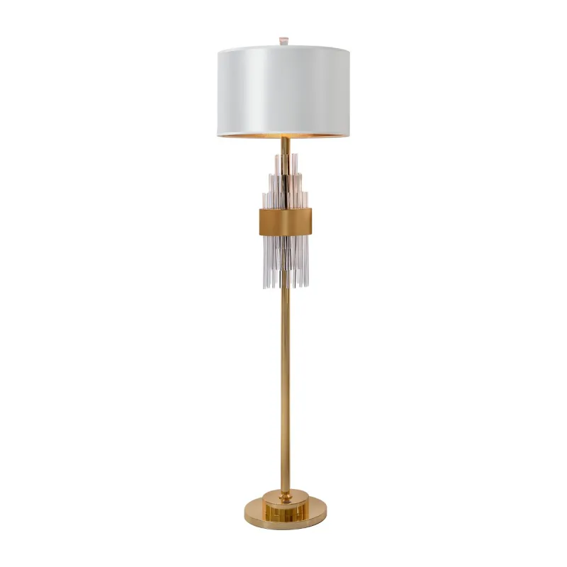 Lampadar K-Lighting Oriente, E27, Auriu, 019124G, Portugalia