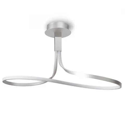 Lustra Plafon NUR PLATA CROMO 4995 Mantra LED, Argintiu, Spania