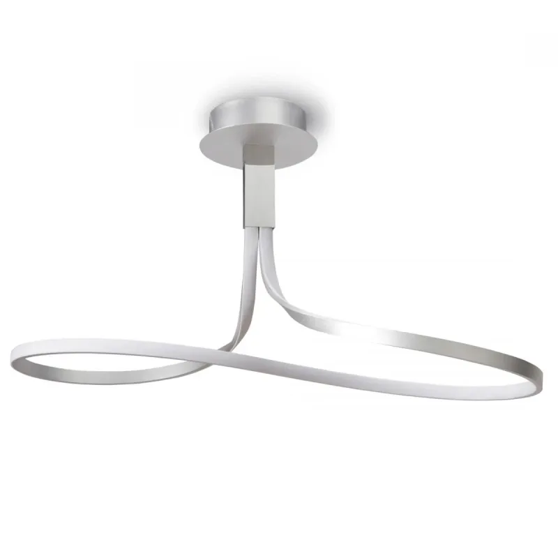 Lustra Plafon NUR PLATA CROMO 4995 Mantra LED, Argintiu, Spania