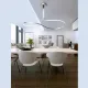Lustra Plafon NUR PLATA CROMO 4995 Mantra LED, Argintiu, Spania