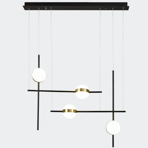 Suspensie CUBA 7160 Mantra LED, Auriu, Spania