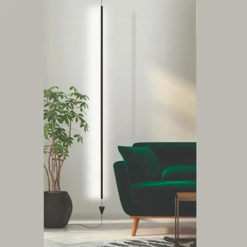 Lampadar VERTICAL 7352 Mantra LED, Negru, Spania