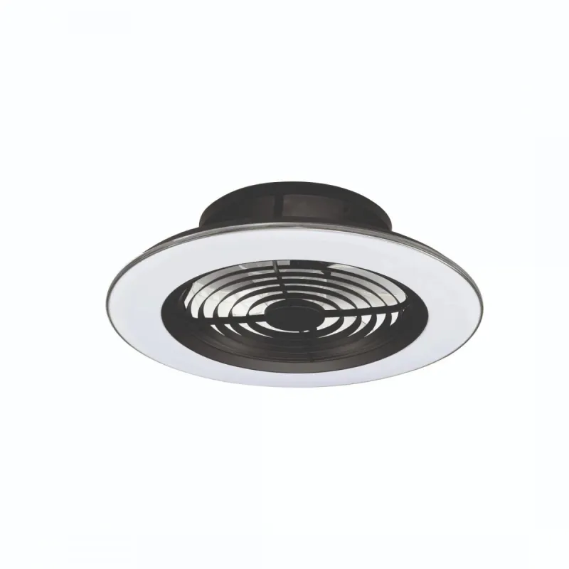 Plafoniera cu ventilator ALISIO 7800 Mantra LED, Negru, Spania