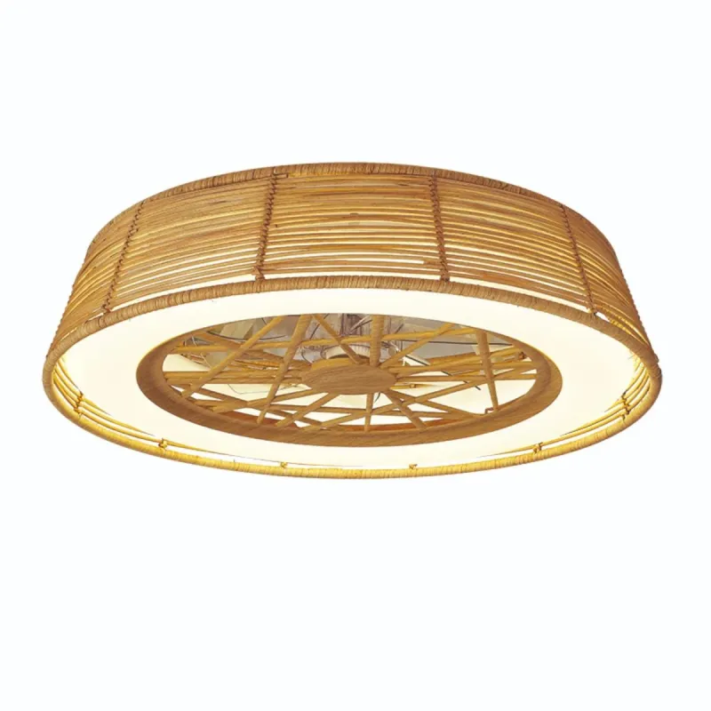 Plafoniera cu ventilator INDONESIA 7810 Mantra LED, Lemn, Spania