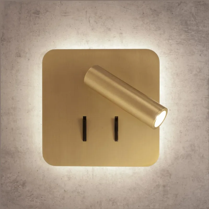 Aplica Dormitor CAYMAN 7854 Mantra LED, Auriu, Spania