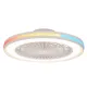 Plafoniera cu ventilator GAMER 7861 Mantra LED, Alb, Spania