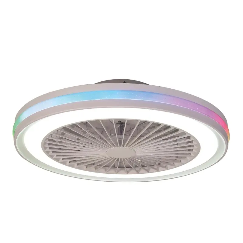 Plafoniera cu ventilator GAMER 7861 Mantra LED, Alb, Spania