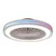 Plafoniera cu ventilator GAMER 7861 Mantra LED, Alb, Spania