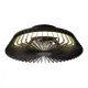 Plafoniera cu ventilator HIMALAYA MINI 8197 Mantra LED, Negru, Spania