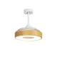 Plafoniera cu ventilator COIN FAN MINI 8220 Mantra LED, Lemn, Spania