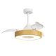 Plafoniera cu ventilator COIN FAN MINI 8220 Mantra LED, Lemn, Spania