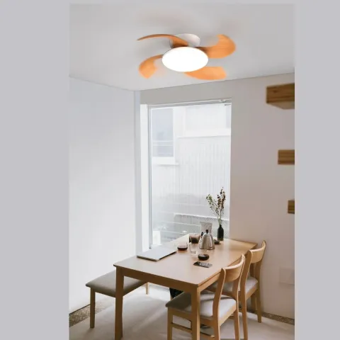 Plafoniera cu ventilator ALOHA 8234 Mantra LED, Lemn, Spania
