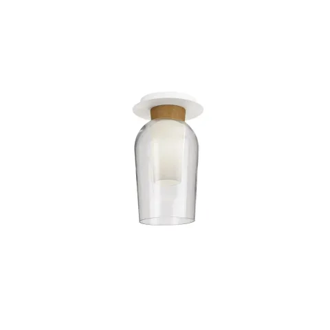 Plafoniera NORA White/MADERA 8279 Mantra E27, Alb, Spania