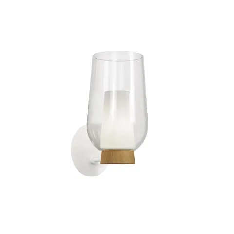 Aplica NORA White/MADERA 8280 Mantra E27, Alb, Spania