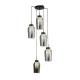Suspensie NORA -Black/MARMOL 8283 Mantra E27, Negru, Spania