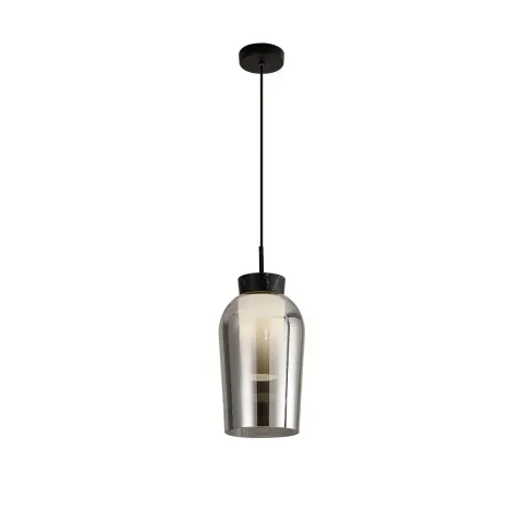 Pendul NORA -Black/MARMOL 8286 Mantra E27, Negru, Spania