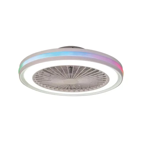 Plafoniera cu ventilator GAMER 8291 Mantra LED, Alb, Spania