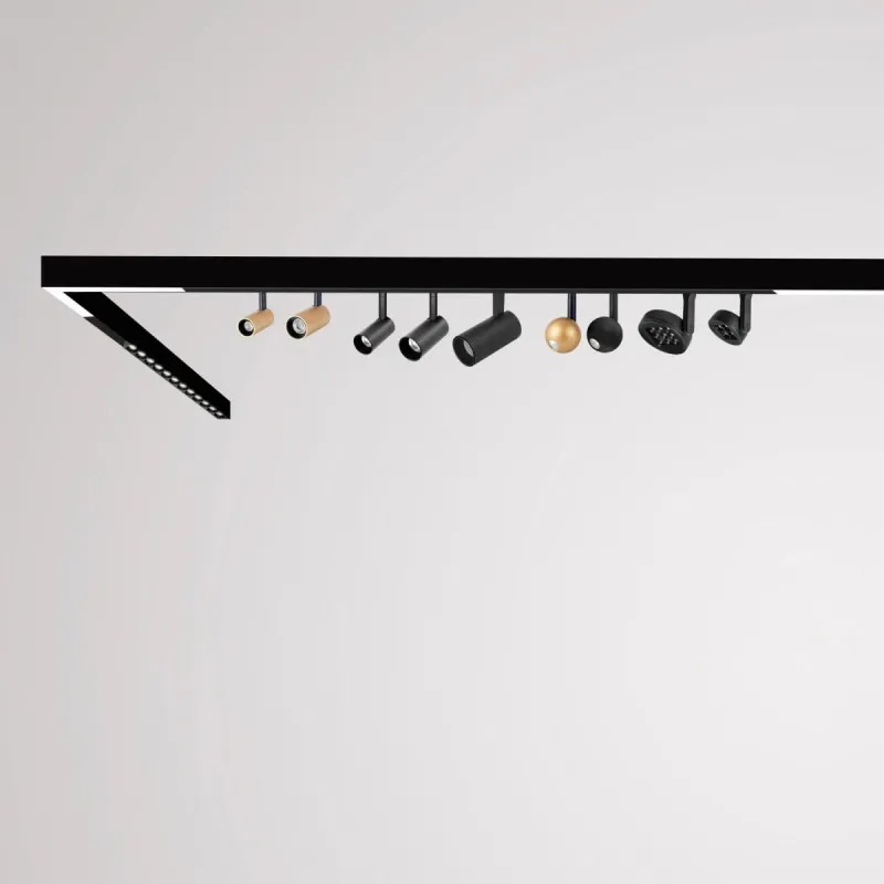 Downlight Sina Magnetica MAGNETO 8315 Mantra LED, Negru, Spania