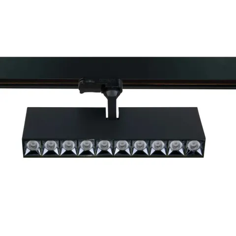 Downlight Sina 1 Faza ITACA 8366 Mantra LED, Negru, Spania