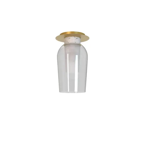 Plafoniera NORA Gold/White 8399 Mantra E27, Auriu, Spania