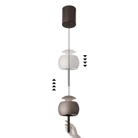 Pendul ROLLER 8411 Mantra LED, Cafea, Spania