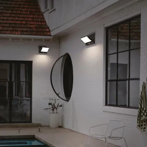 Aplica Exterior cu senzor COOPER 8473 Mantra LED, Negru, Spania