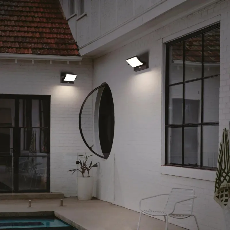 Aplica Exterior cu senzor COOPER 8473 Mantra LED, Negru, Spania