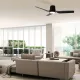 Plafoniera cu ventilator USHUAIA 8718 Mantra LED, Negru, Spania