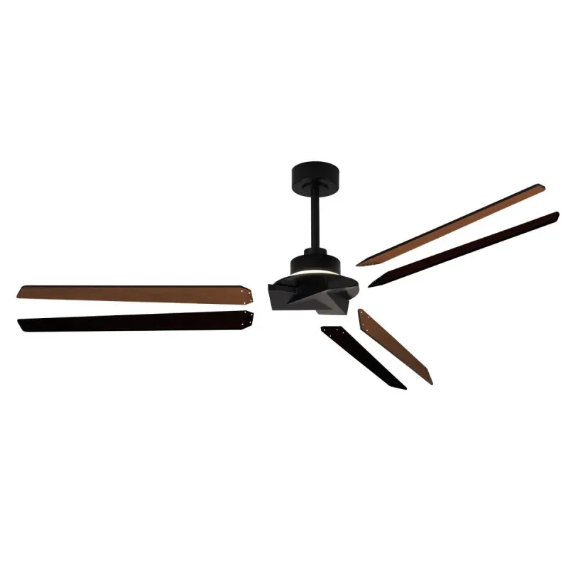 Plafoniera cu ventilator BRISA MINI 8725 Mantra LED, Negru, Spania